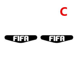 2pcs Game Light Bar Vinyl Stickers  PS4