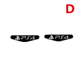 2pcs Game Light Bar Vinyl Stickers  PS4