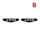 2pcs Game Light Bar Vinyl Stickers  PS4