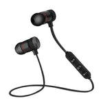 Wireless Bluetooth Earphones Metal Magnetic